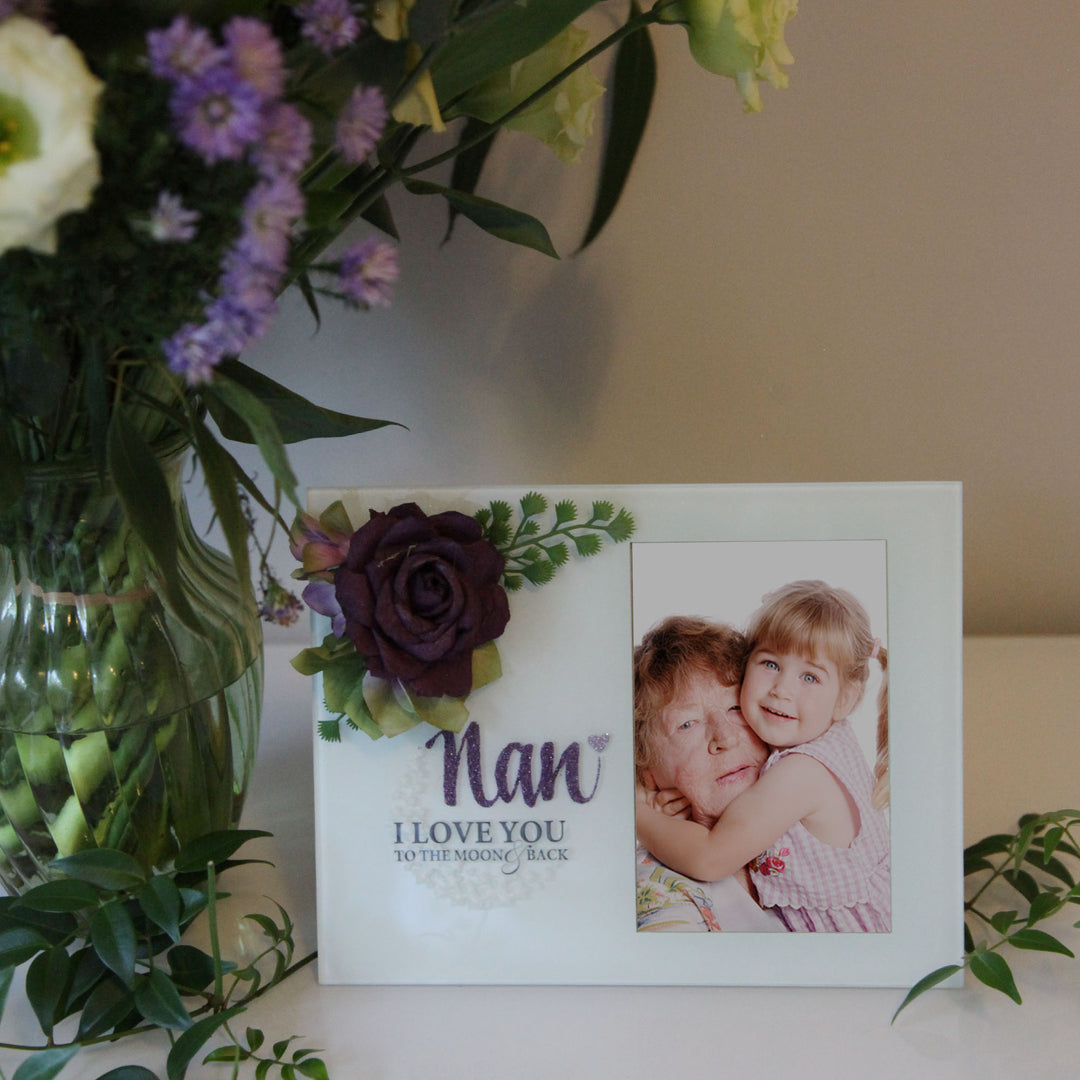 Personalised I Love you to the Moon and Back Photo Frame