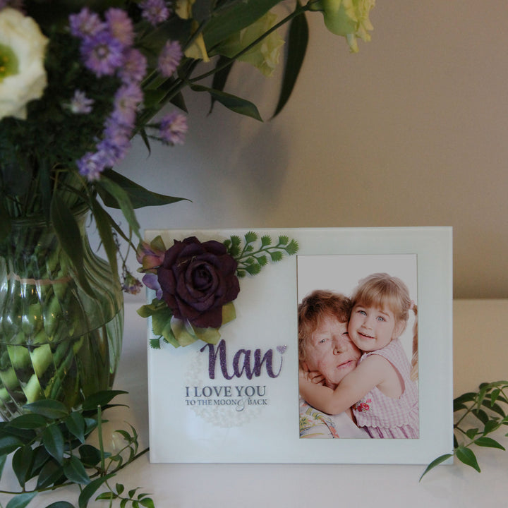 Personalised I Love you to the Moon and Back Photo Frame
