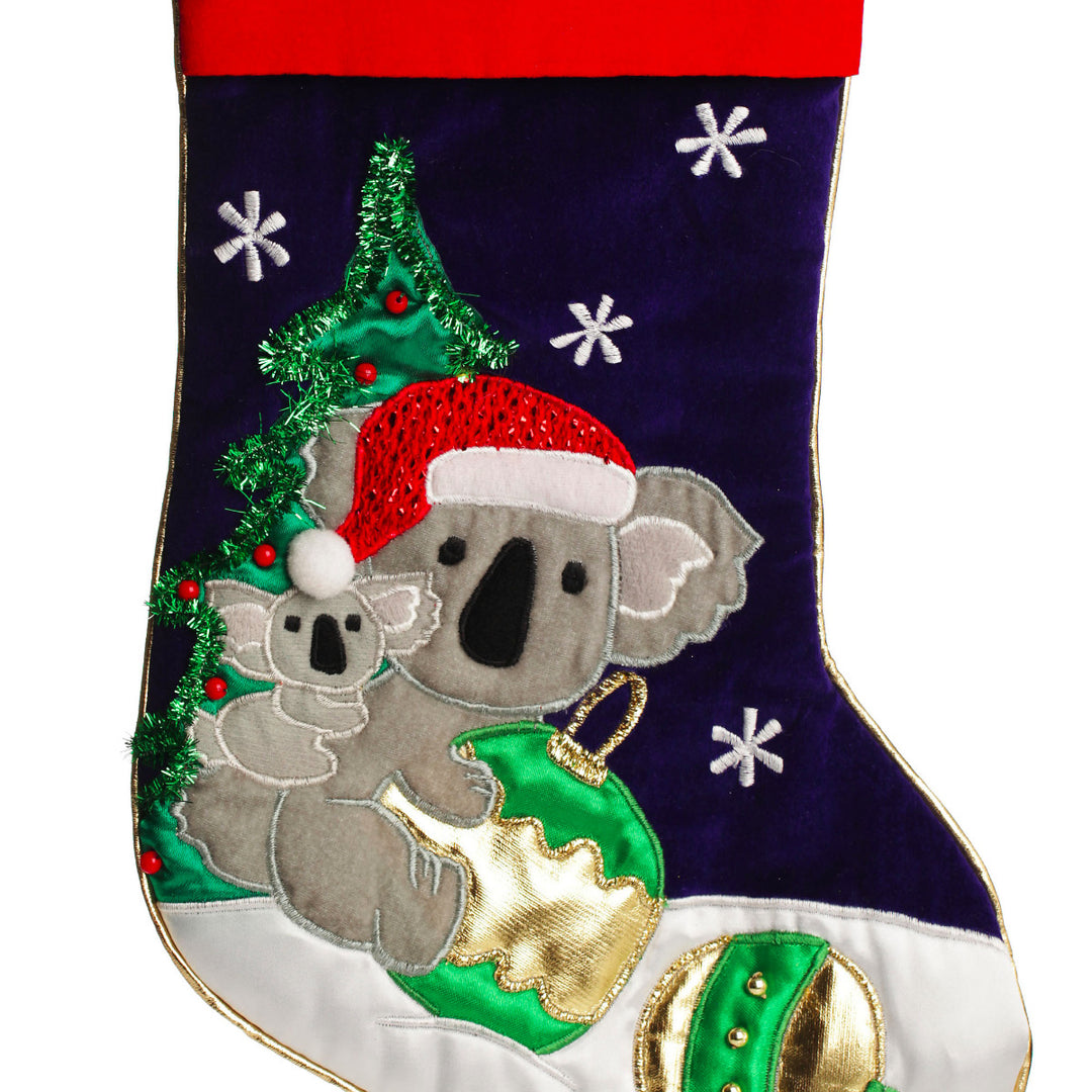 Personalised Koala Christmas Stocking