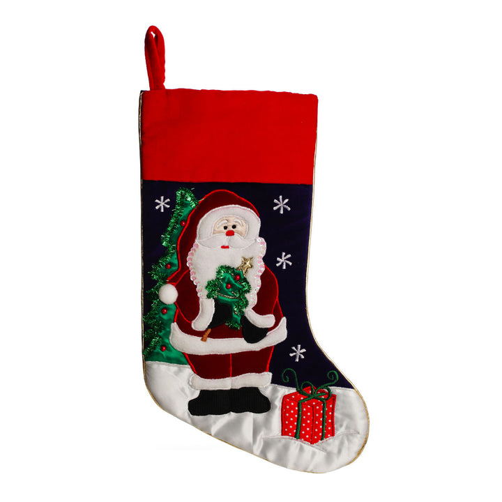 Personalised Santa Christmas Stocking - No writing