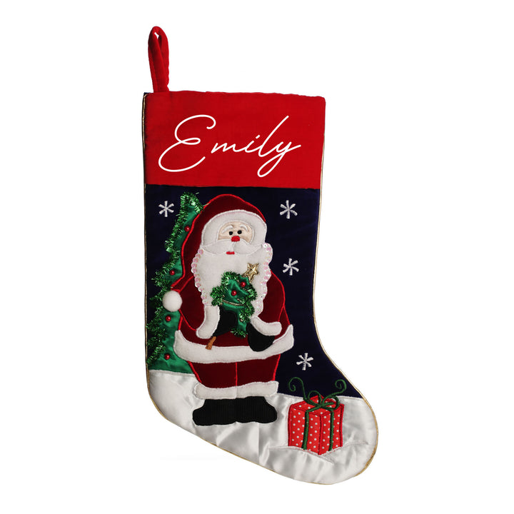 Personalised Santa Christmas Stocking