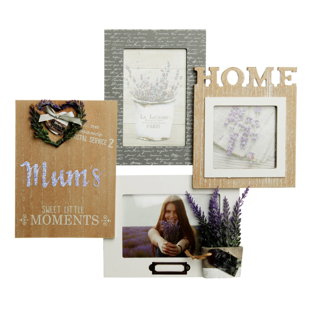 Personalised Mothers Day Timber Wall Gallery Photo Frame