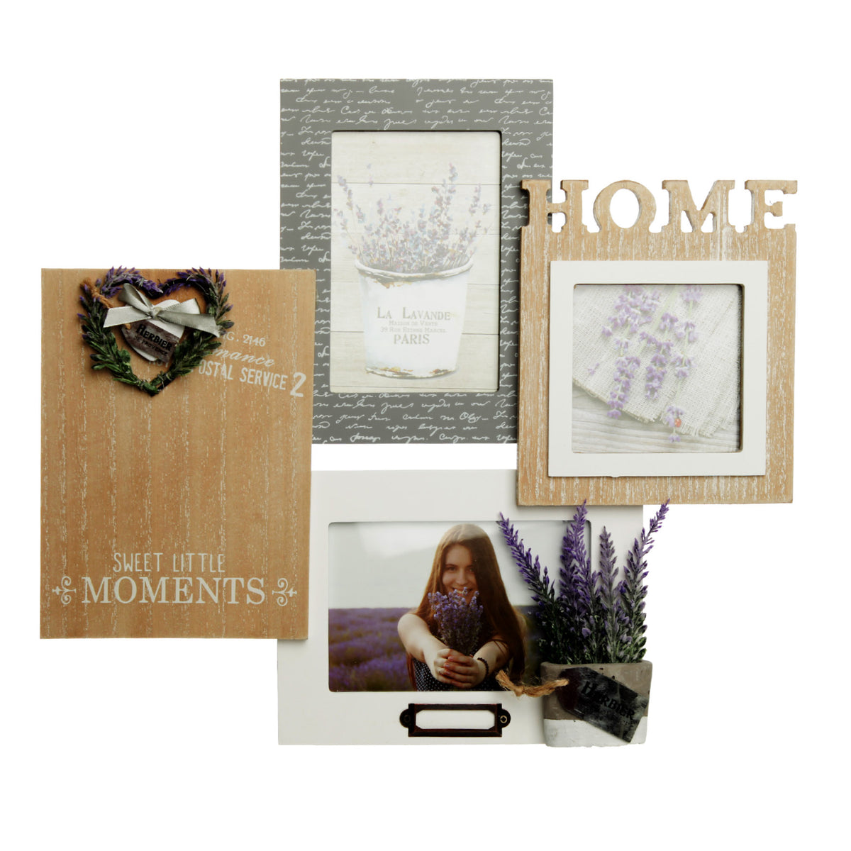 Personalised Mothers Day Timber Wall Gallery Photo Frame