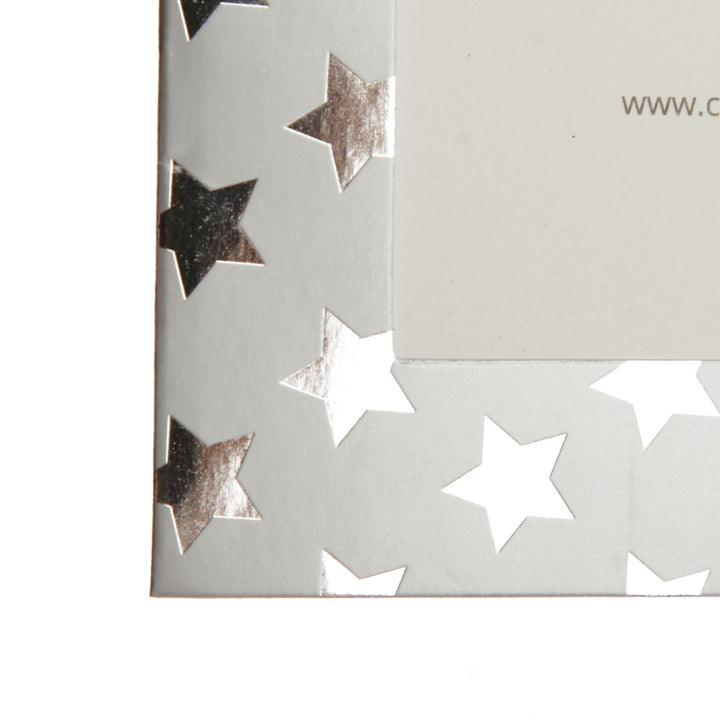 Silver Stars Photo Card 10 Pack - Bottom Detail