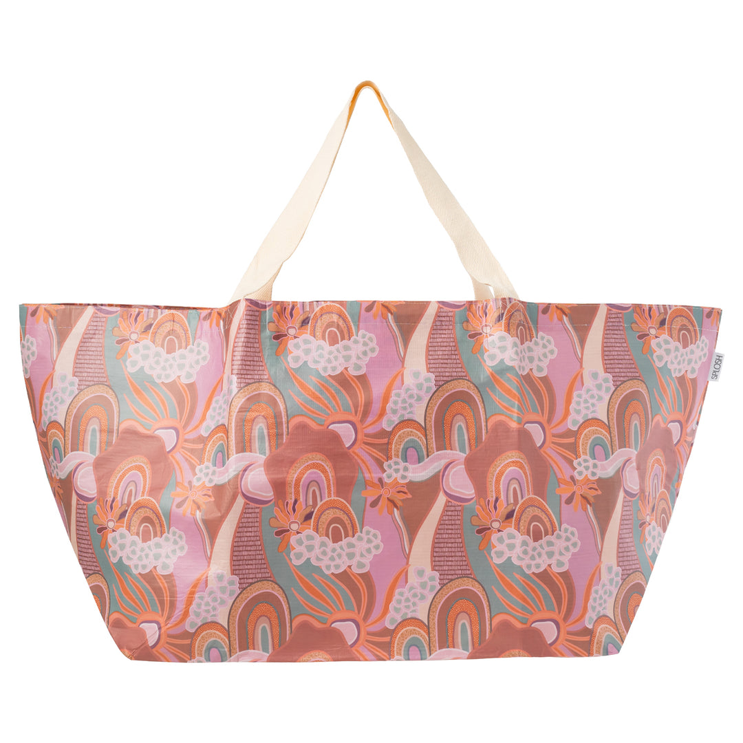 Picnic Abstract Beach Bag
