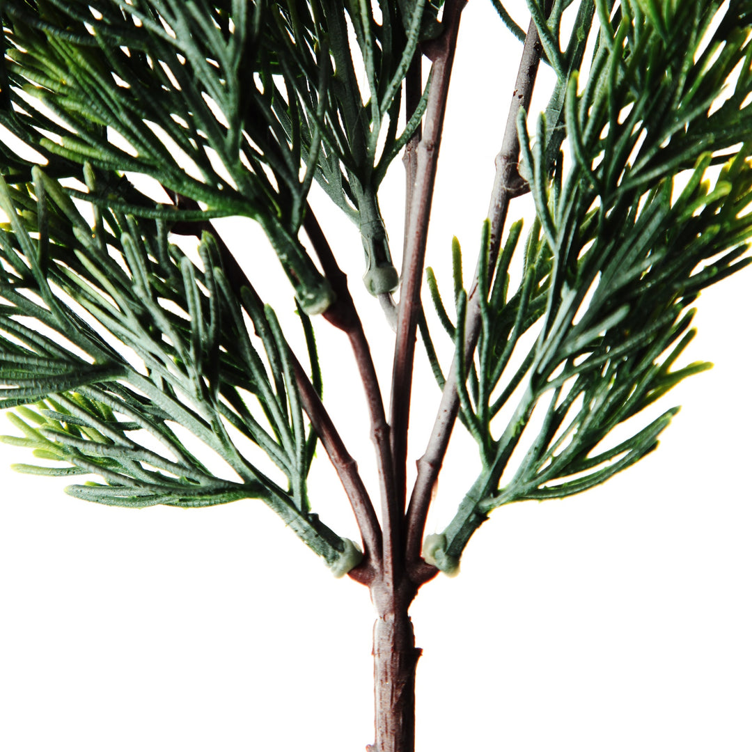 White Dashed Spruce Christmas Spray