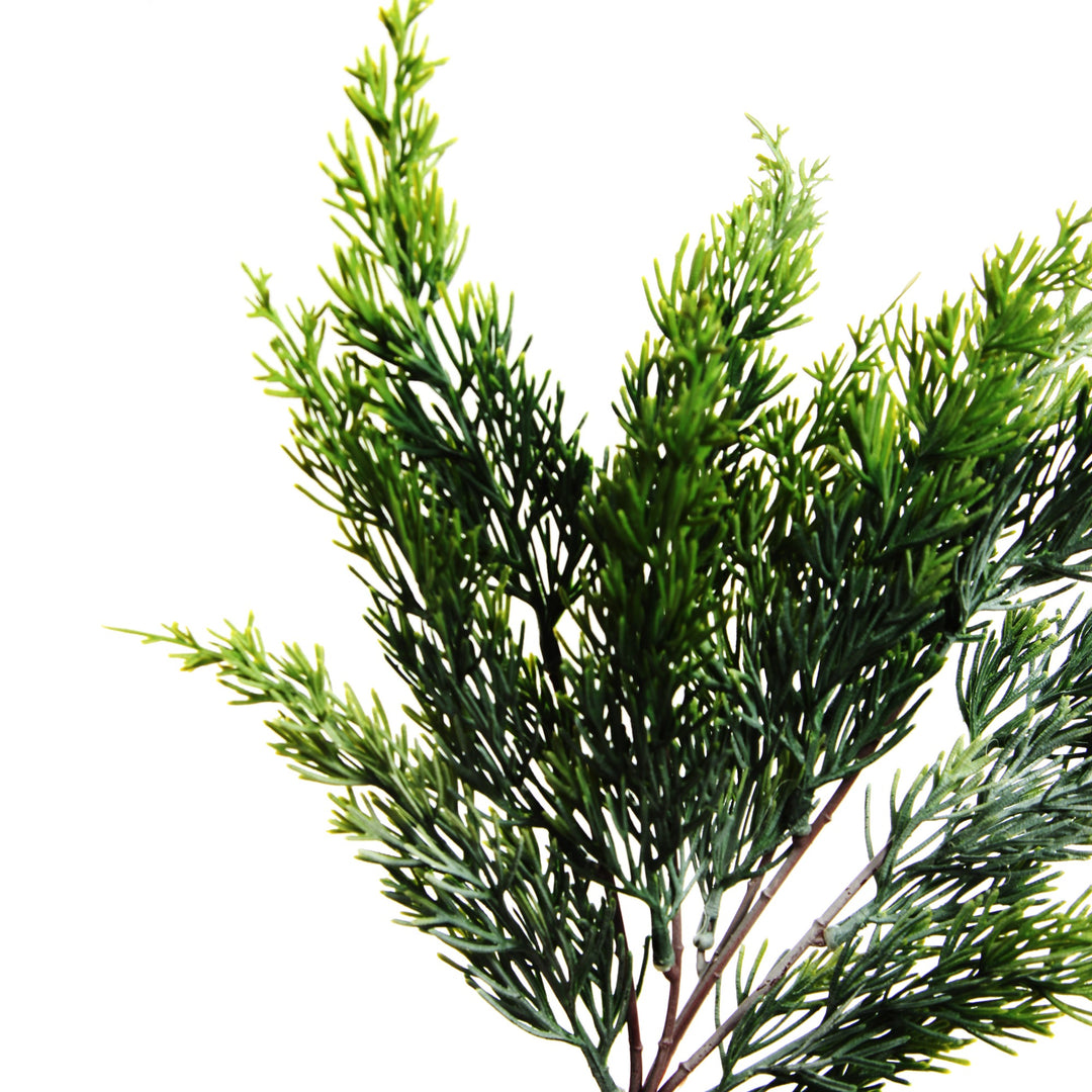 White Dashed Spruce Christmas Spray