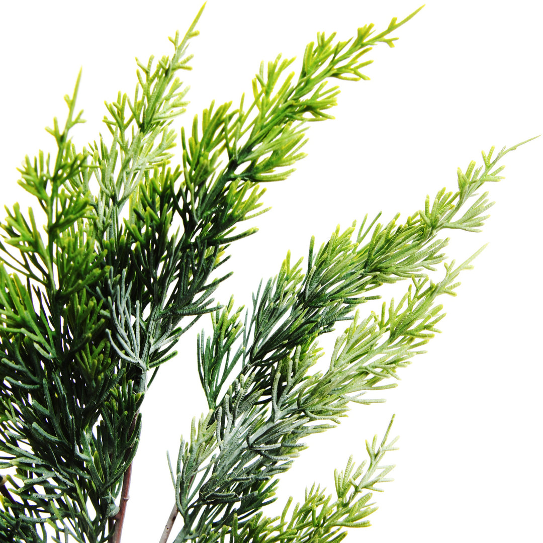 White Dashed Spruce Christmas Spray