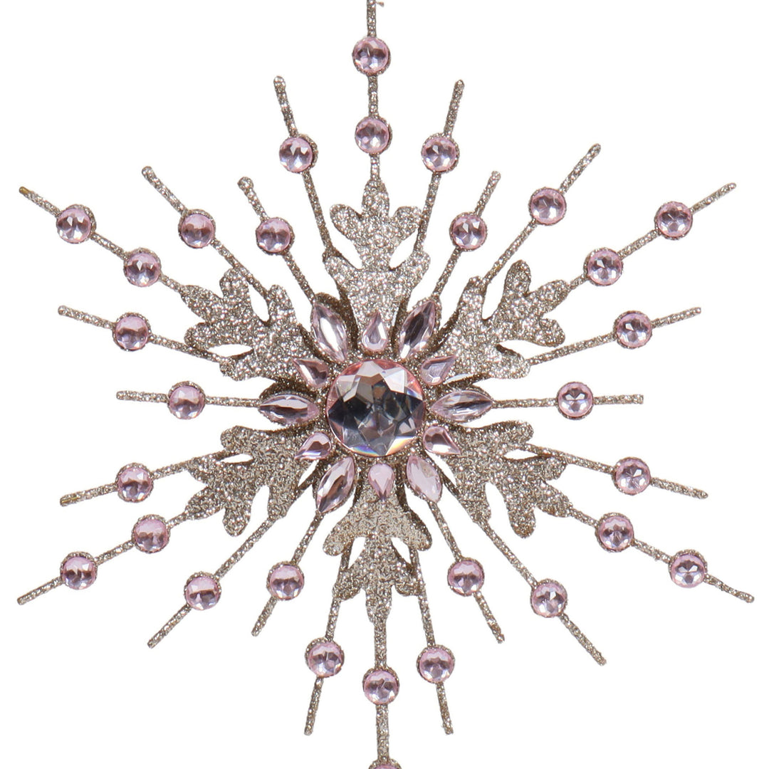 Pink and Champagne Celestial Star Tree Topper
