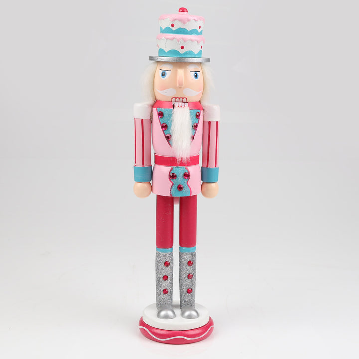 Pink Cake Hat Nutcracker 38cm