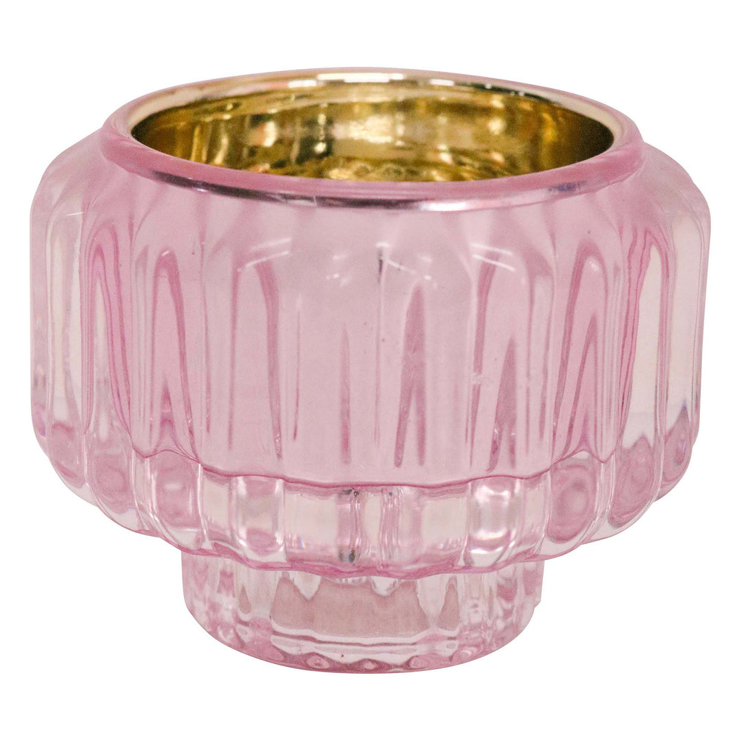 Pink Candle Holder - La Fiesta