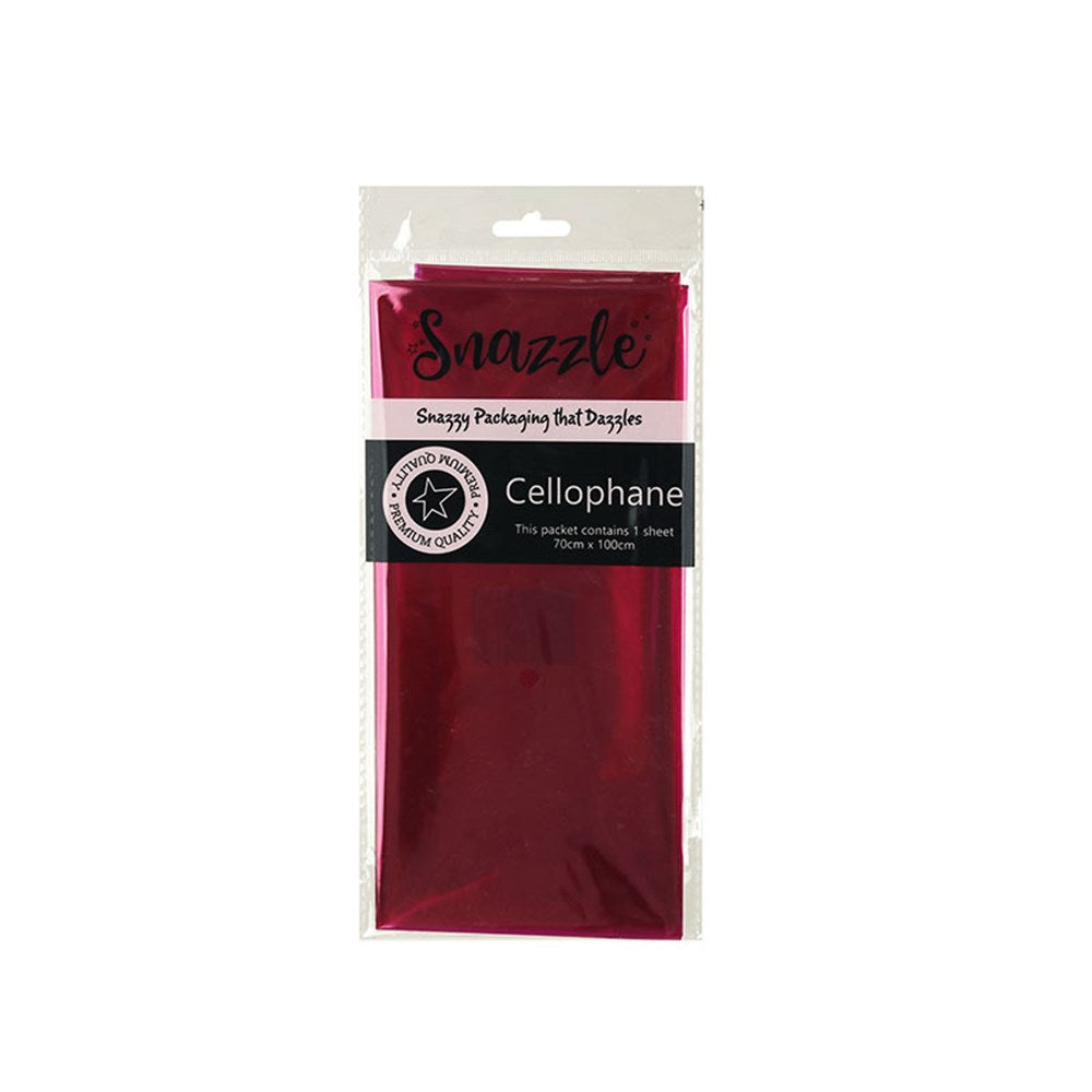 Assorted Colour Cellophane Wrap 70cm x 100cm