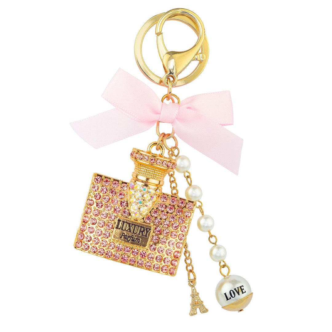 Pink Luxury Diamonte Encrusted - Luxury Keychain