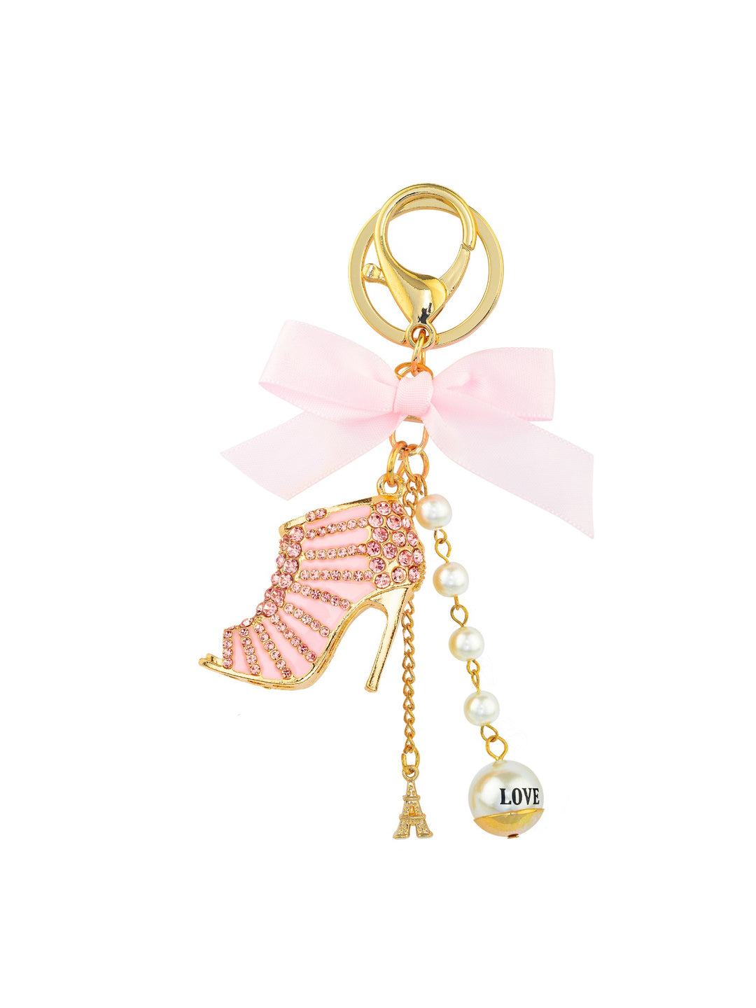 Pink Luxury Diamonte Encrusted - Pink Shoe