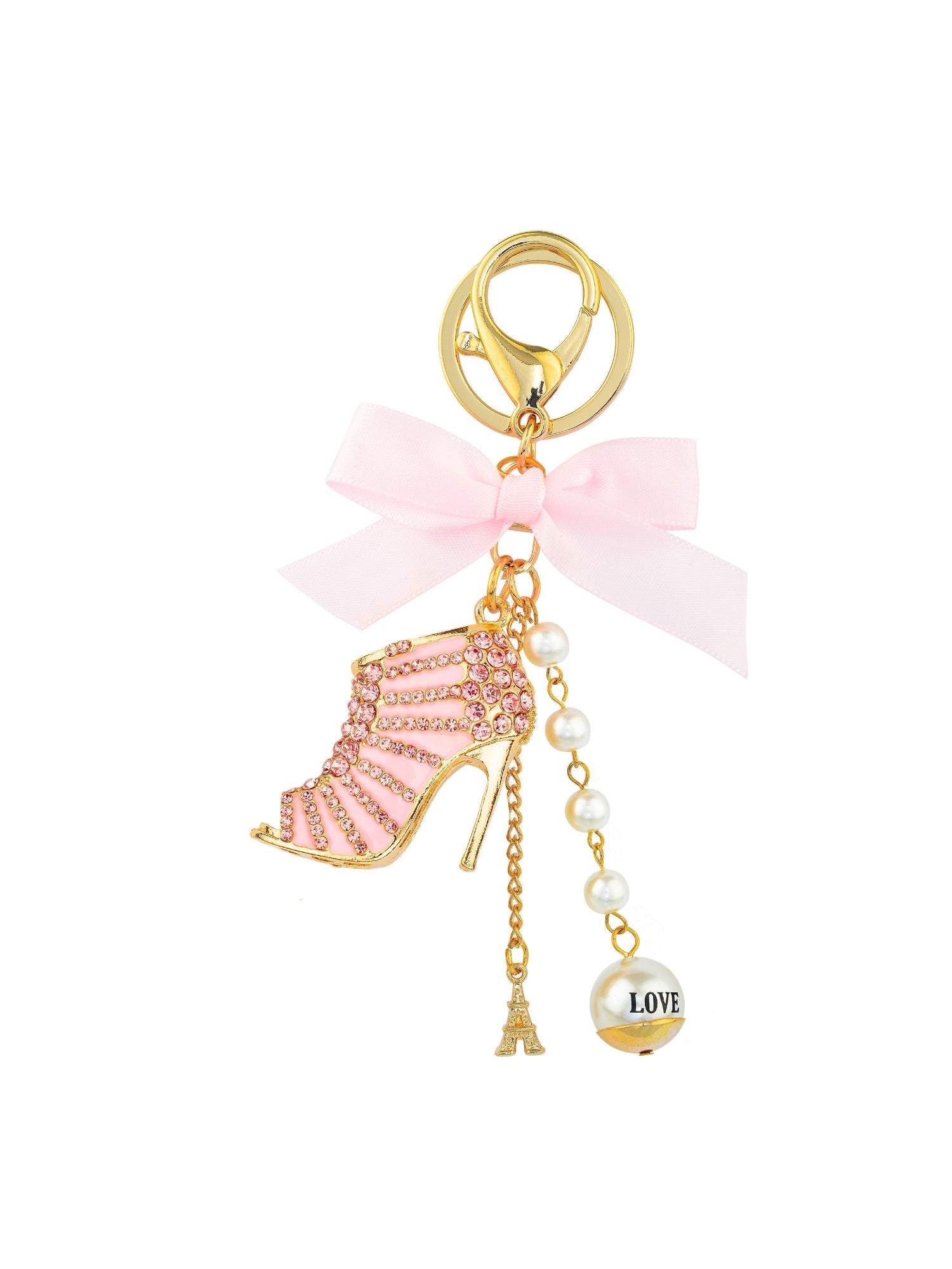 Pink Luxury Diamonte Encrusted - Pink Shoe