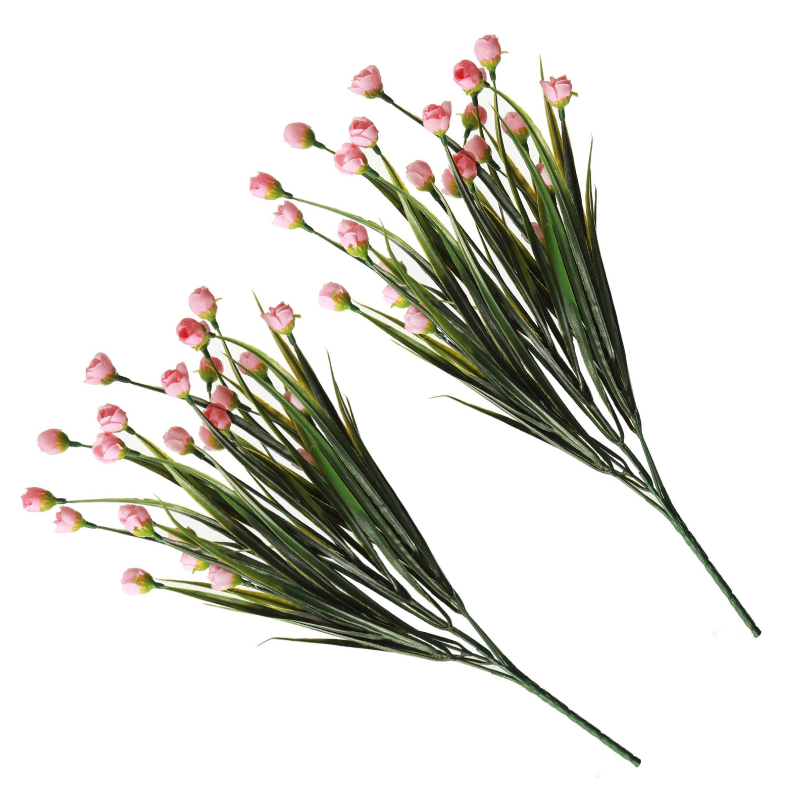 Pink Mini Bulb Flower Bunch Set of 2