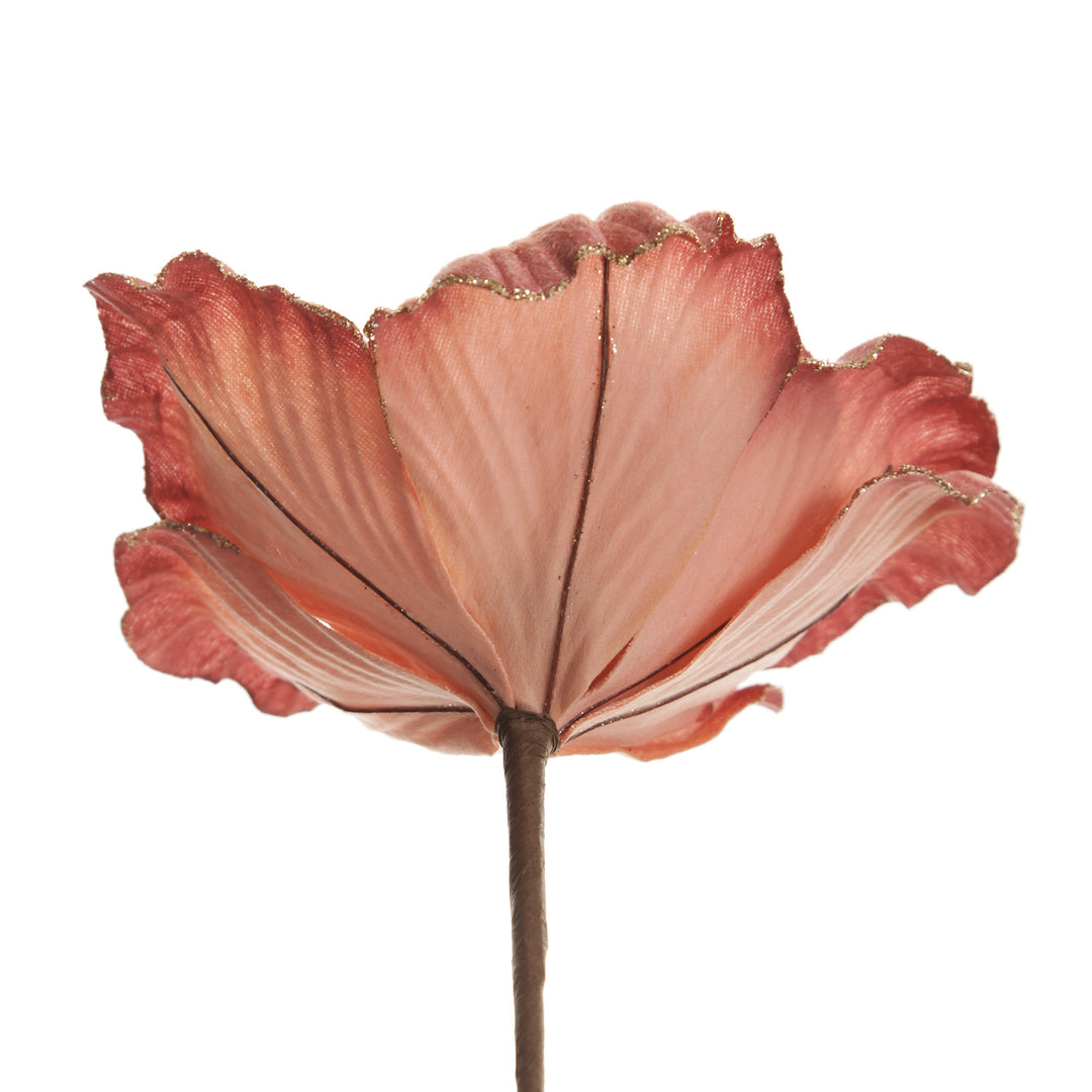 Pink Ombre Magnolia Flower Stem