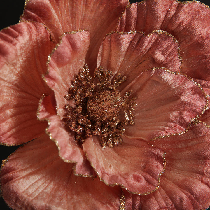 Pink Ombre Magnolia Flower Stem