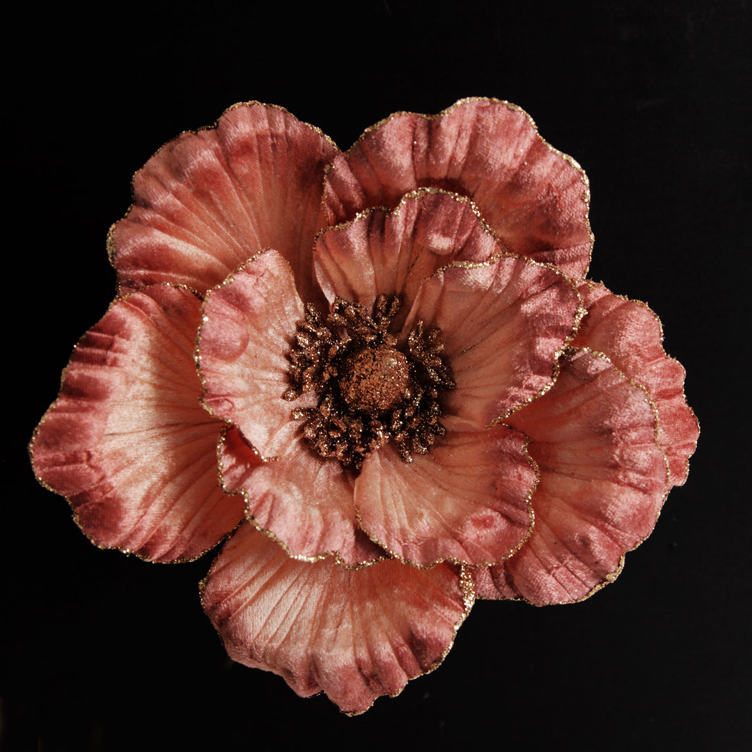 Pink Ombre Magnolia Flower Stem