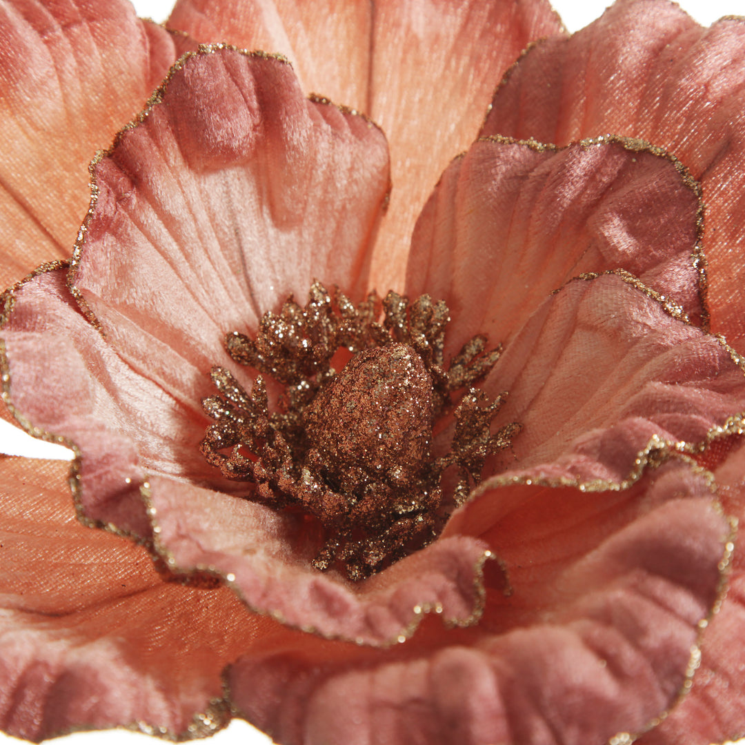Pink Ombre Magnolia Flower Stem