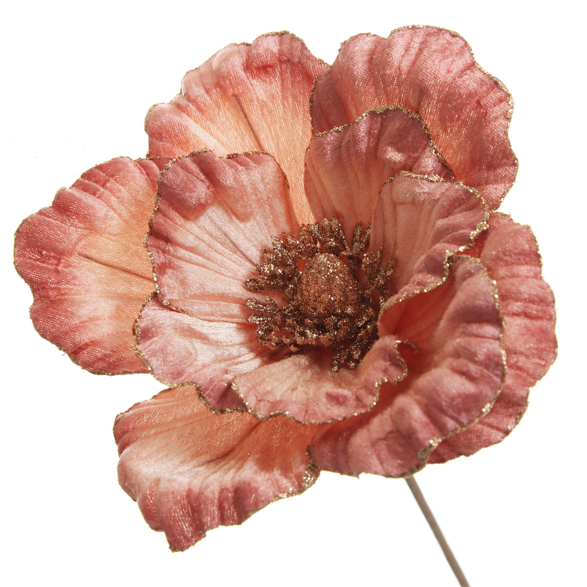 Pink Ombre Magnolia Flower Stem