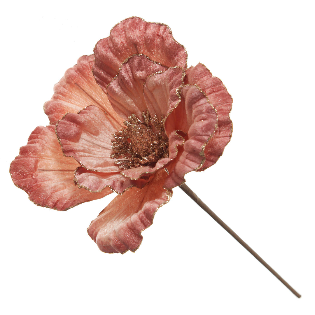 Pink Ombre Magnolia Flower Stem