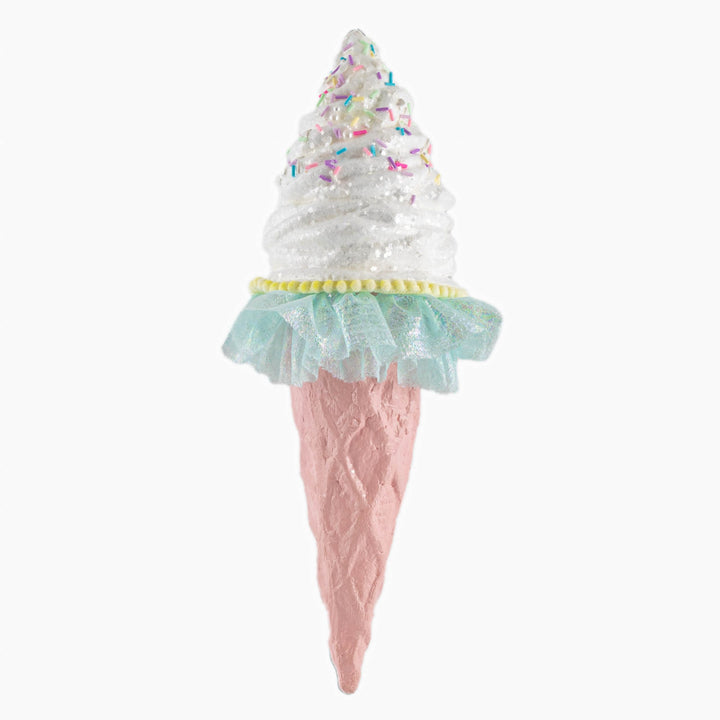 Pink Pastel Ice Cream Cone