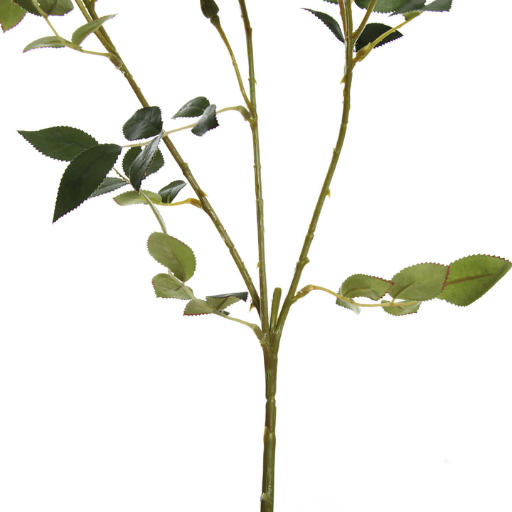 Pink Rose Flower Spray Stem