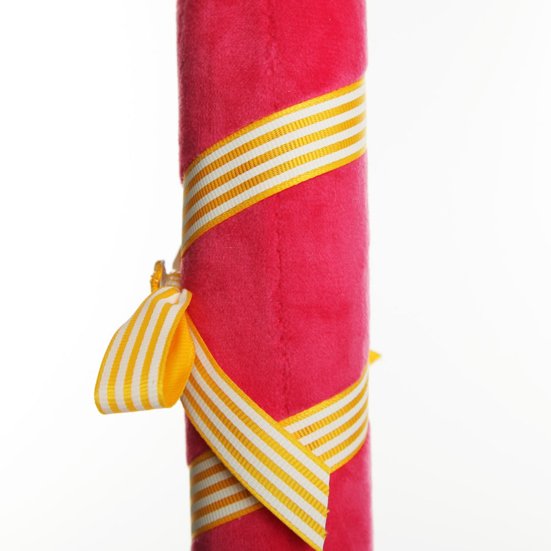 Pink Velvet Candy Cane Tree Decoration