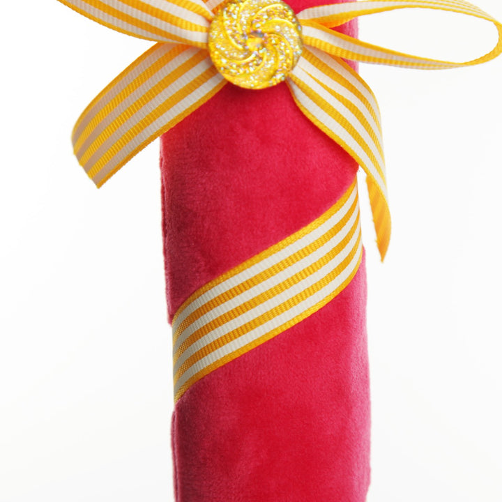 Pink Velvet Candy Cane Tree Decoration