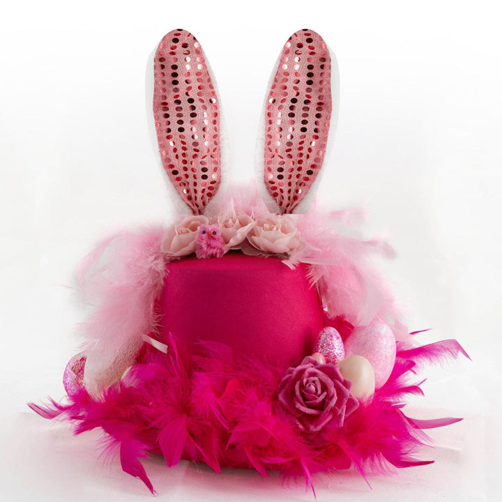 Handmade Glinda Pink Witch Easter Hat 