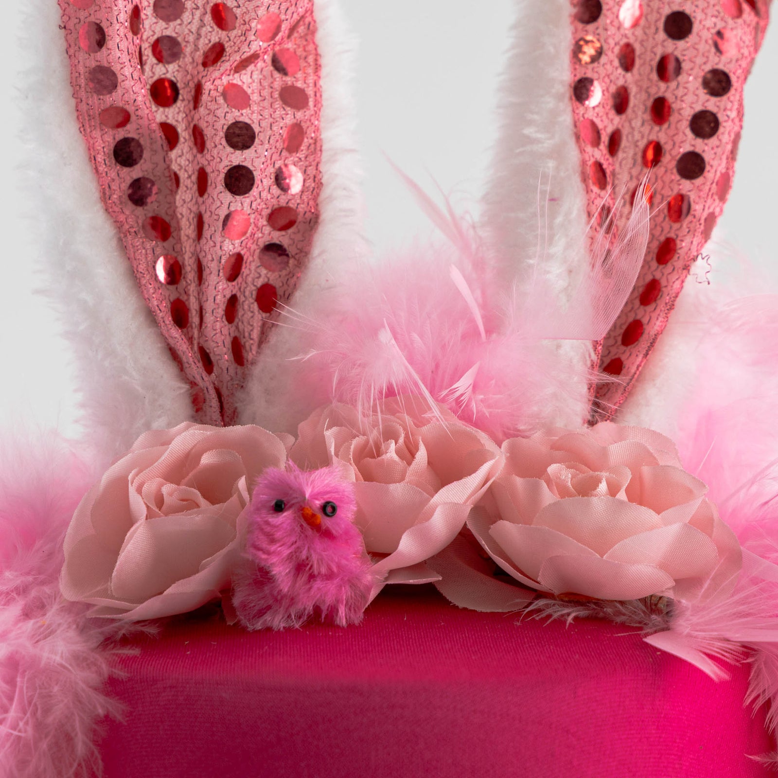 Handmade Glinda Pink Witch Easter Hat 