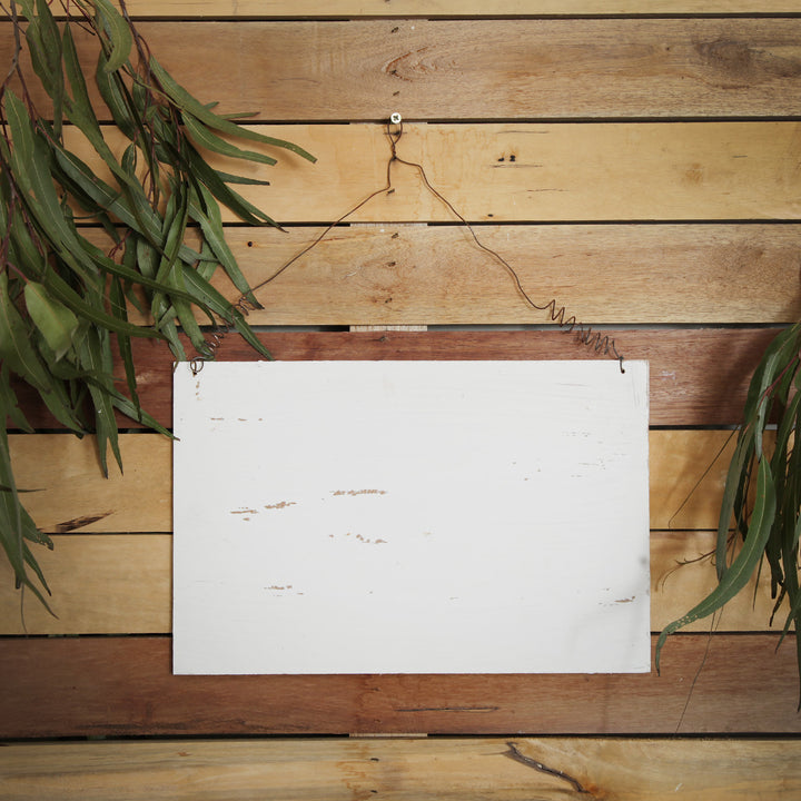 Blank Large Wood Plaque