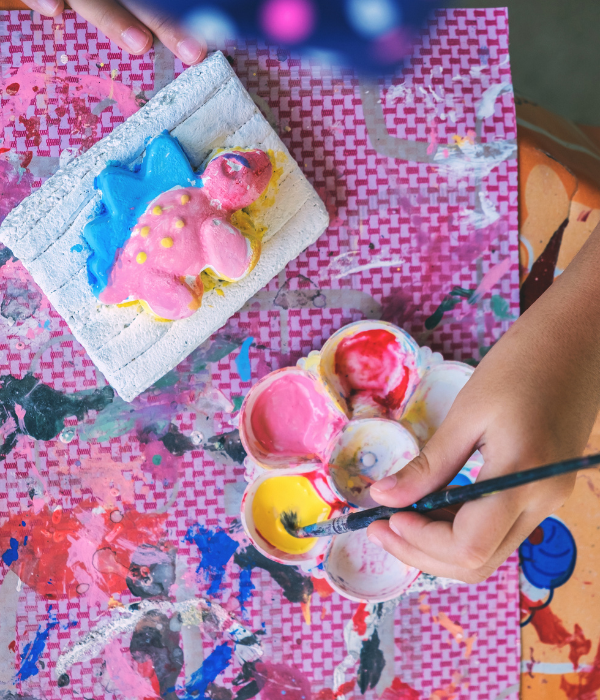 Glitter Plaster High Tea Kids Birthday Party