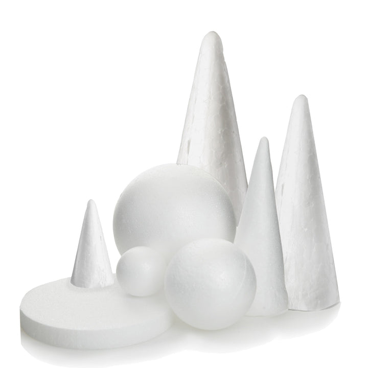 Polystyrene Foam DIY Craft Cone