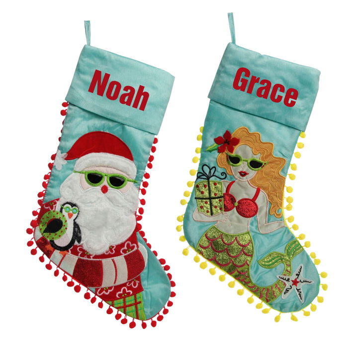 Pom Pom Christmas Stocking Bundle