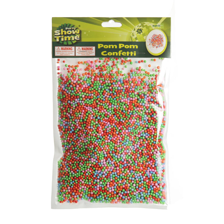 Pom Pom Foam Confetti-Multi