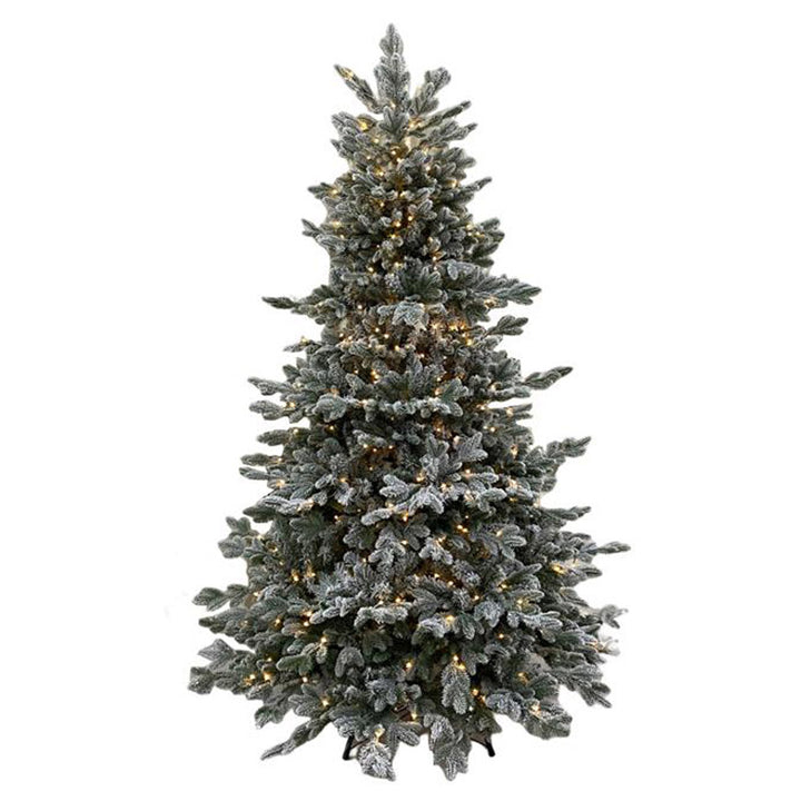Pre-lit Snowy Pine Christmas Tree - 230cm