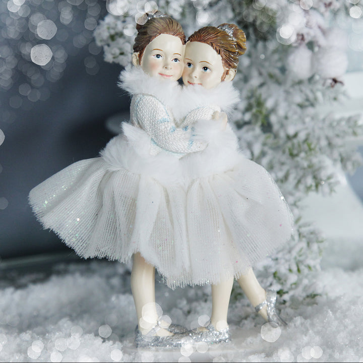 Embracing Ballerinas Ornament