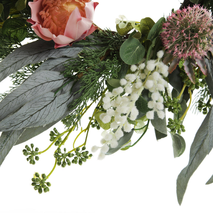 Protea Eucalyptus Floral Tribute Wreath