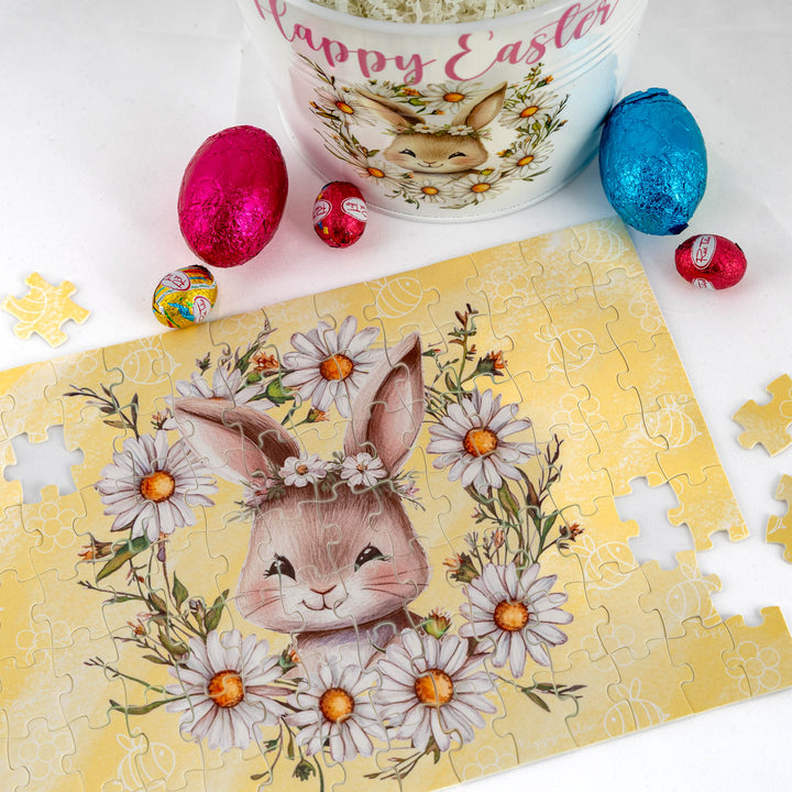Easter Puzzle Daisy Bunny