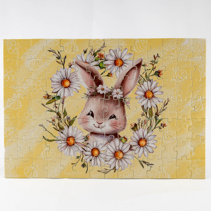 Easter Puzzle Daisy Bunny