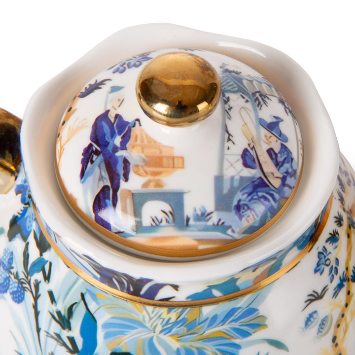 Milano China Tea for One - Classic Blue White