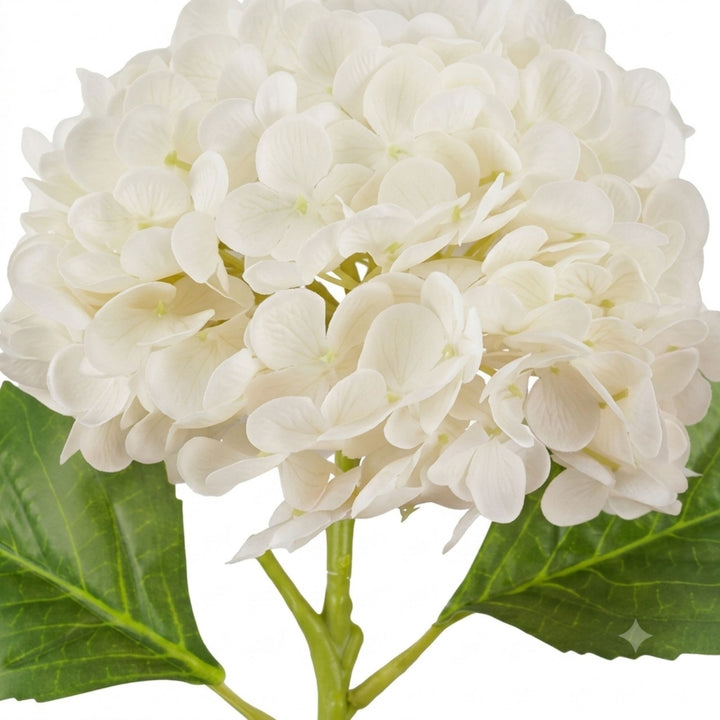 Real Touch Hydrangea White 52cm