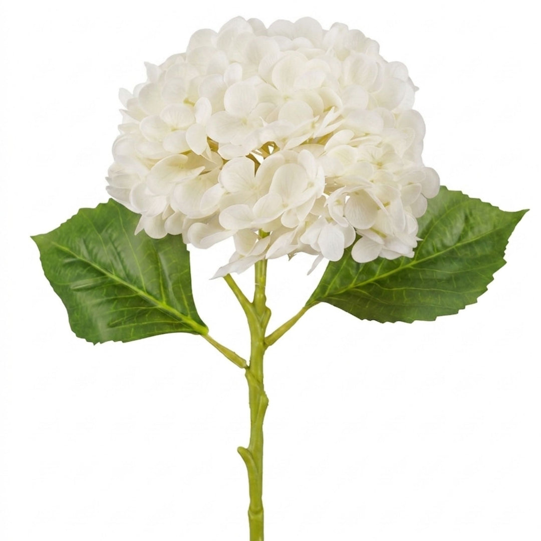 Real Touch Hydrangea White 52cm