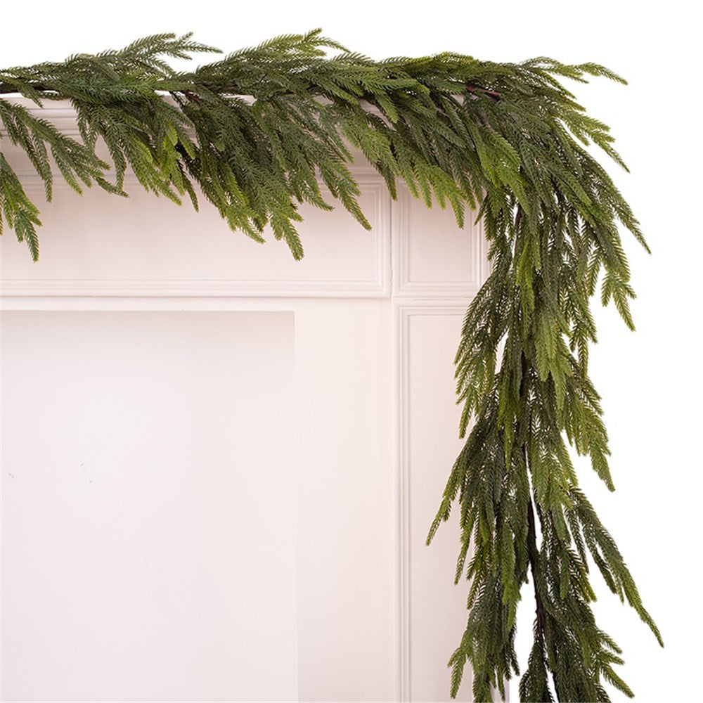 Real Touch Pine Garland 2.7m