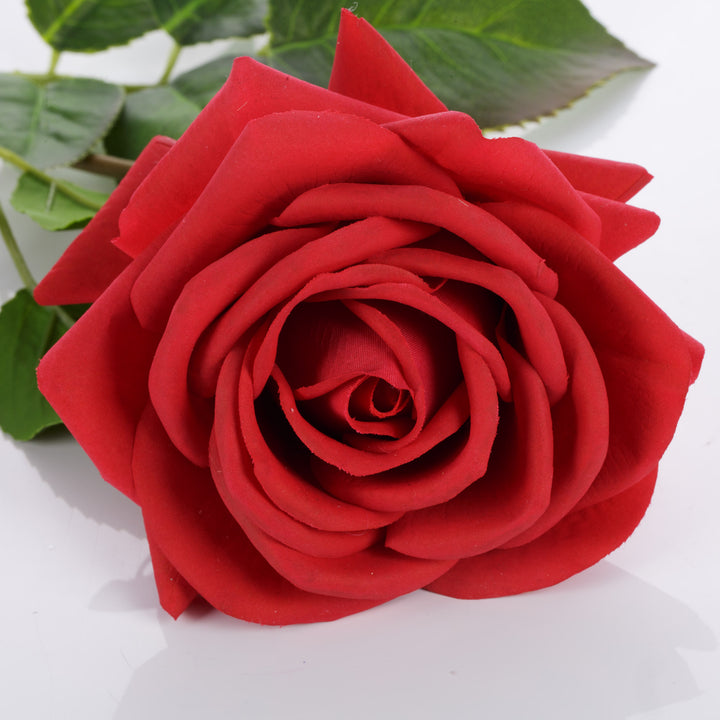 Real Touch Red Rose Spray