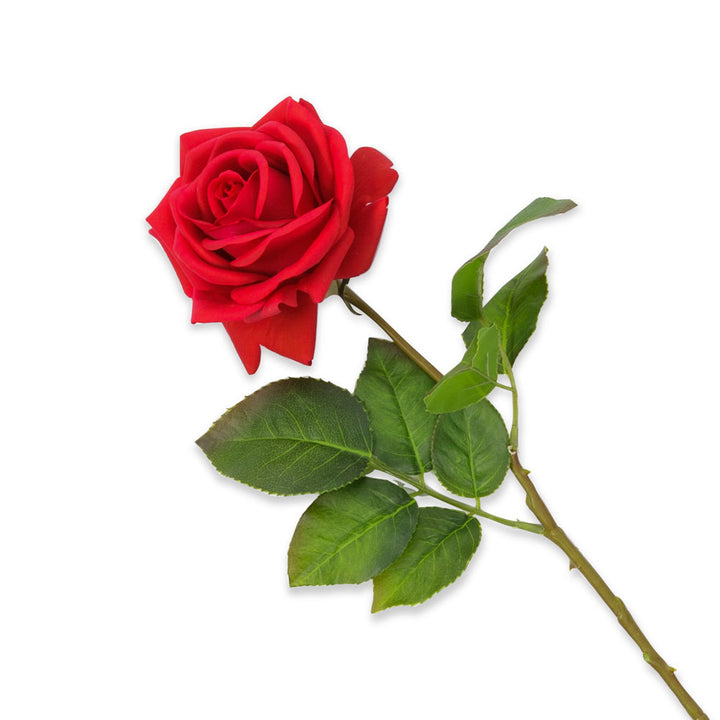 Real Touch Red Rose Spray