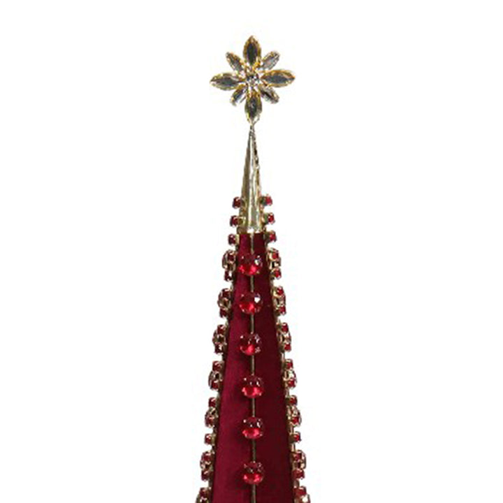 Red &amp; Gold Table Top Christmas Tree