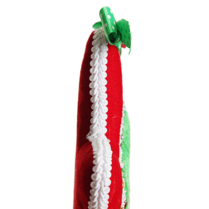 Red and Green Candy Star Christmas Decoration